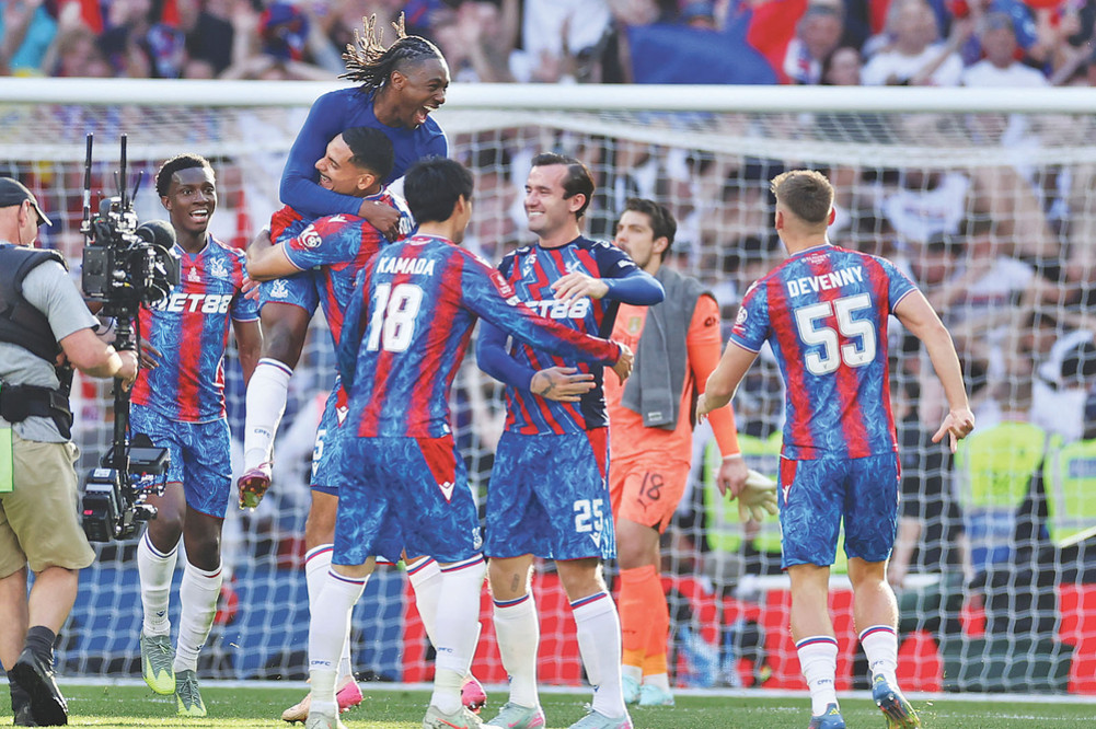 Palace won the FA Cup