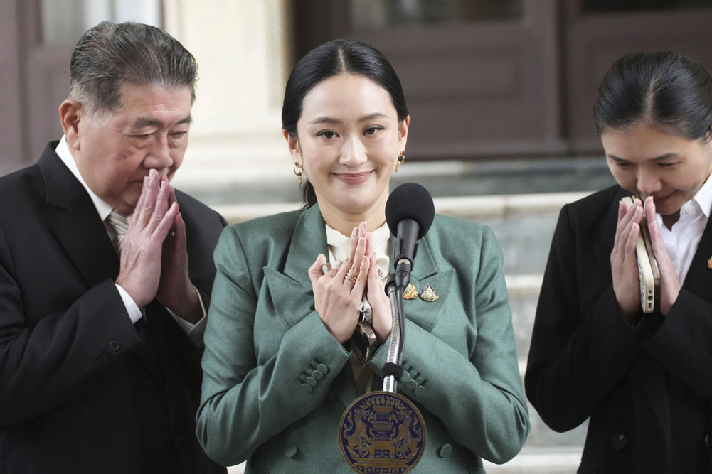 Thailand's Prime Minister Shinawatra suspended after the phone conversation was 'leaked'