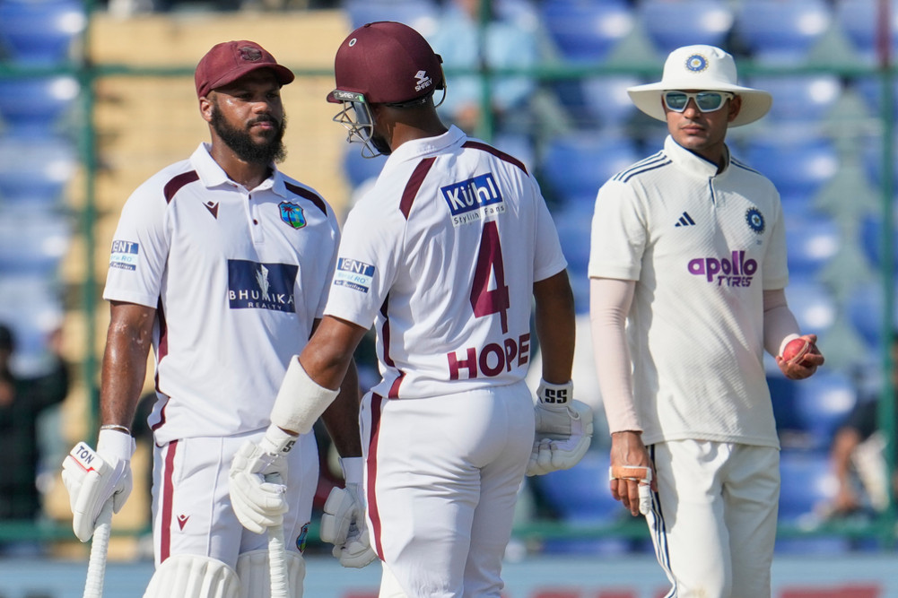 West Indies making a comeback with the bat