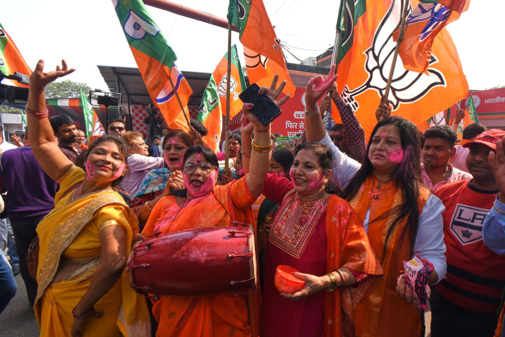 NDA alliance's 'tsunami' in Bihar elections