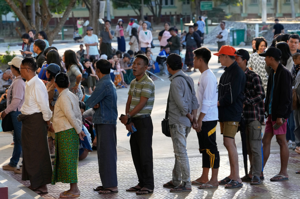 Myanmar holds elections five years after military coup; 57 parties, including 6 national parties, participate