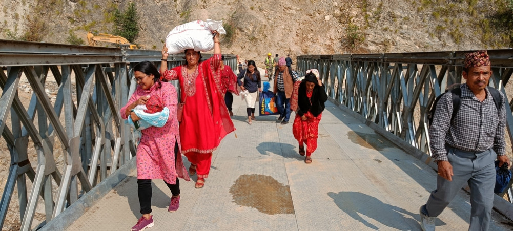 Sindhuli administration's appeal to travel through Hetaunda and Charikot