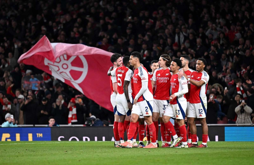 Five Arsenal goals against City