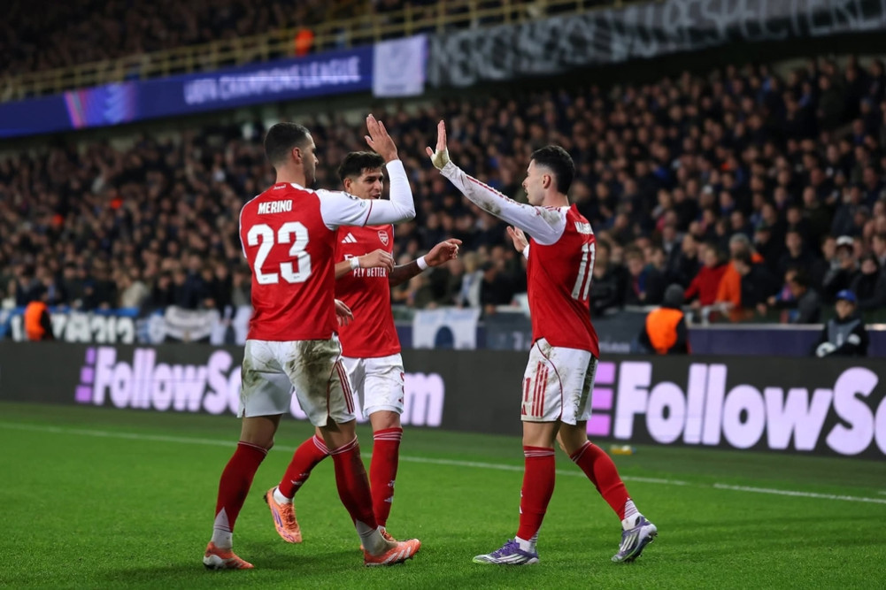 Arsenal's 100% performance continues