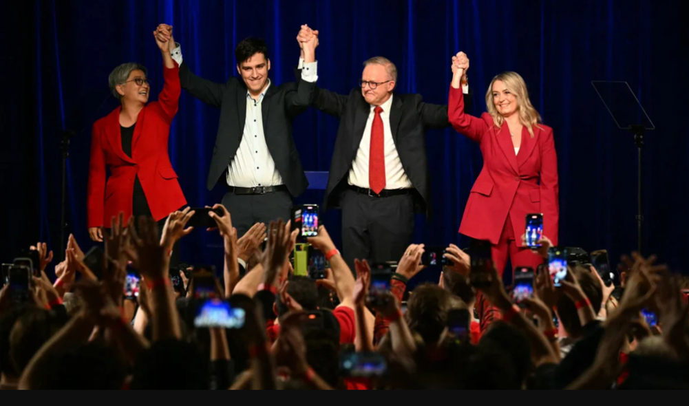 Australia's ruling Labor Party wins, Albany becomes Prime Minister again