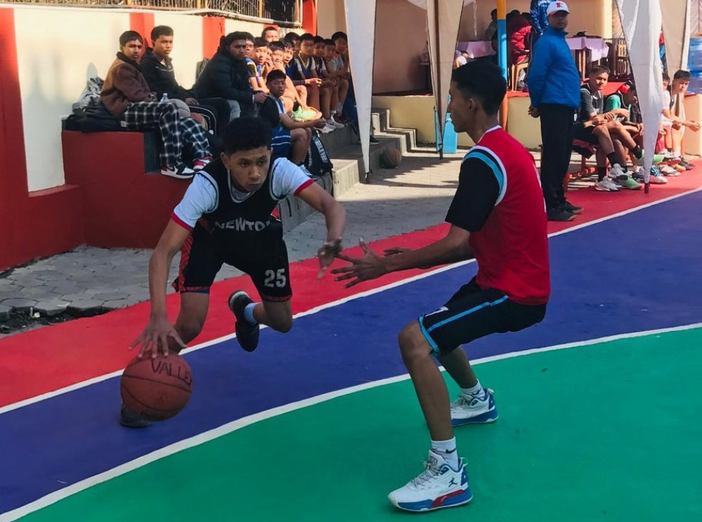 Tejashwi and Paramount win in basketball