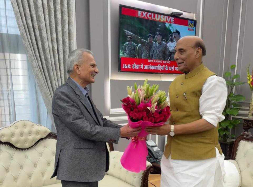 Former Prime Minister Bhattarai in Delhi, busy with political meetings