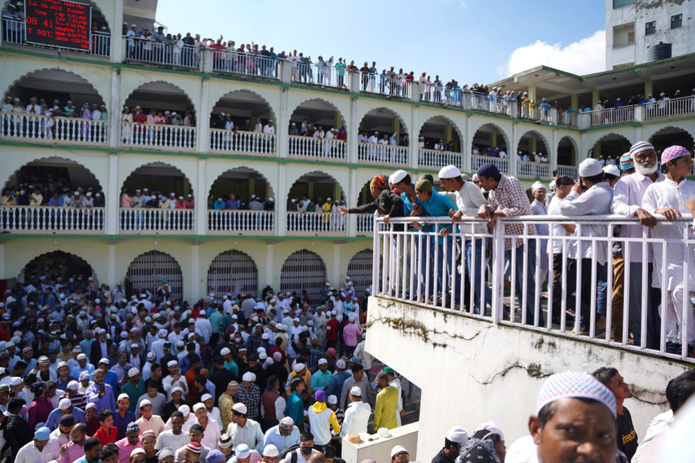Bakr Eid is being celebrated today