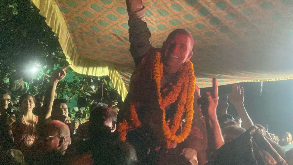 Defeating the Congress-UML alliance, an independent candidate was elected in Vanwatika of Tilottama