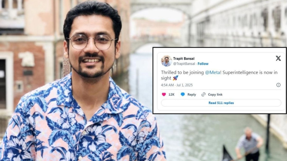 IIT Kanpur's Tripit Bansal joins Meta with $100 million 'signing amount'