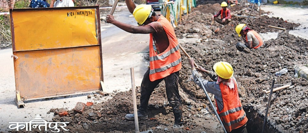 Underground electrification work in Bharatpur 80 percent complete