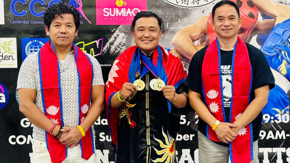 Bhupendra wins three medals in the US