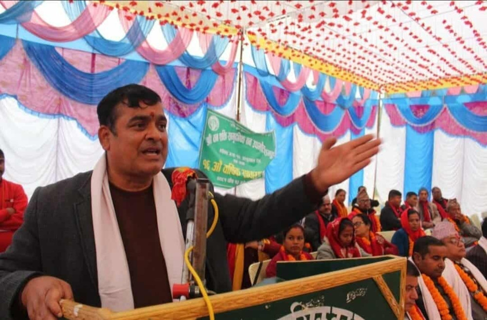 Lumbini Congress General Minister Khanal expelled from the party for meddling in the election