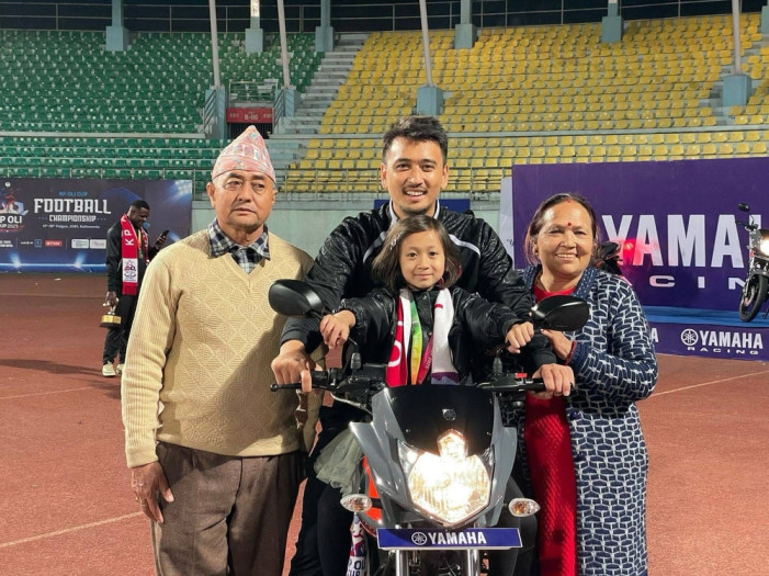 Vishal Shrestha's mother: Guardian of the goalkeeper