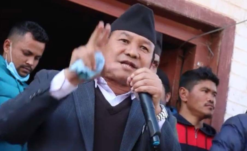 Chairman of Congress Khotang Rai suspended