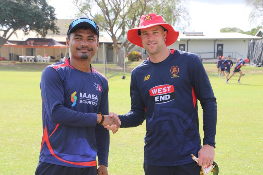 Nepal lost to South Australia in the last ball