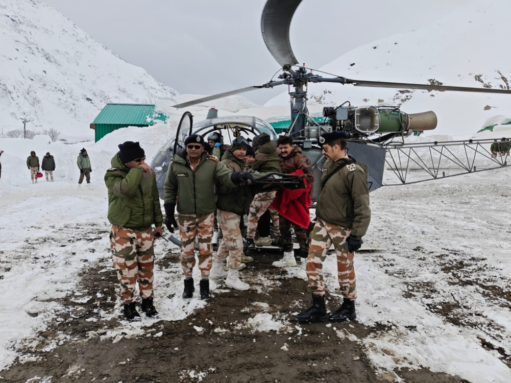 Chamouli avalanche: 50 people rescued, 4 dead