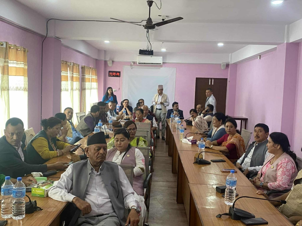 Congress Parliamentary Party meeting begins in Bagmati Province