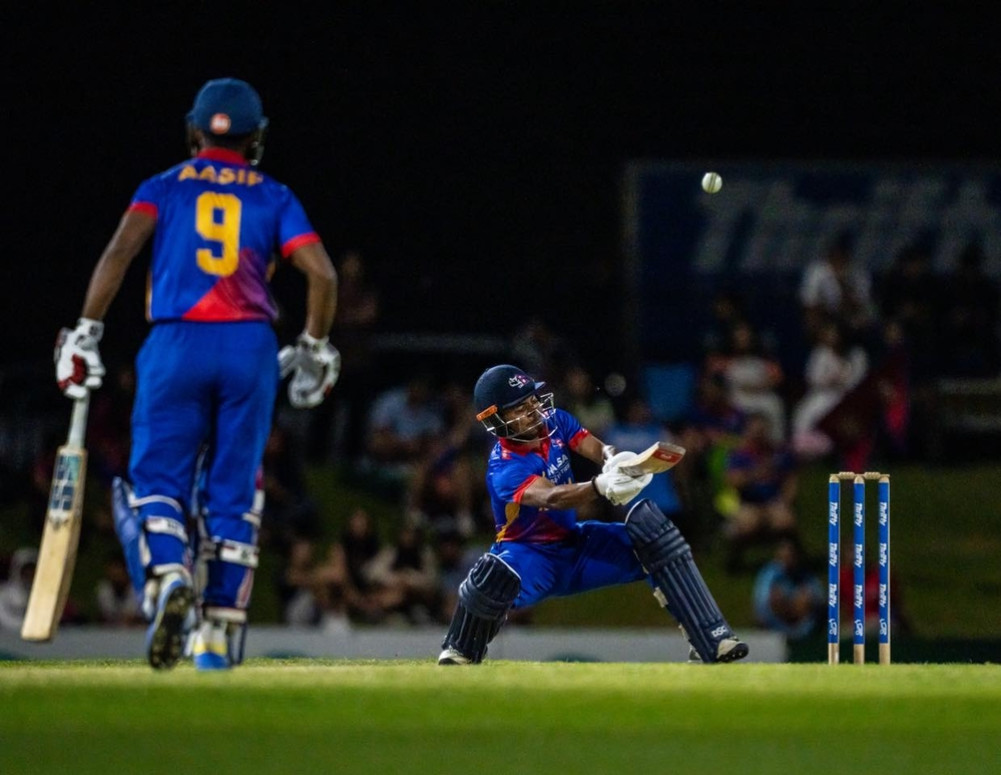 Nepal lost by one run after Dipendra was run out