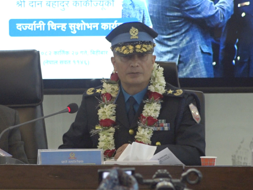 I will demonstrate strong leadership amidst challenges of good governance and security: Inspector General Karki