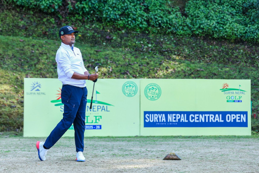 Surya Nepal Central Open: Amateur golfer Rahul maintains lead