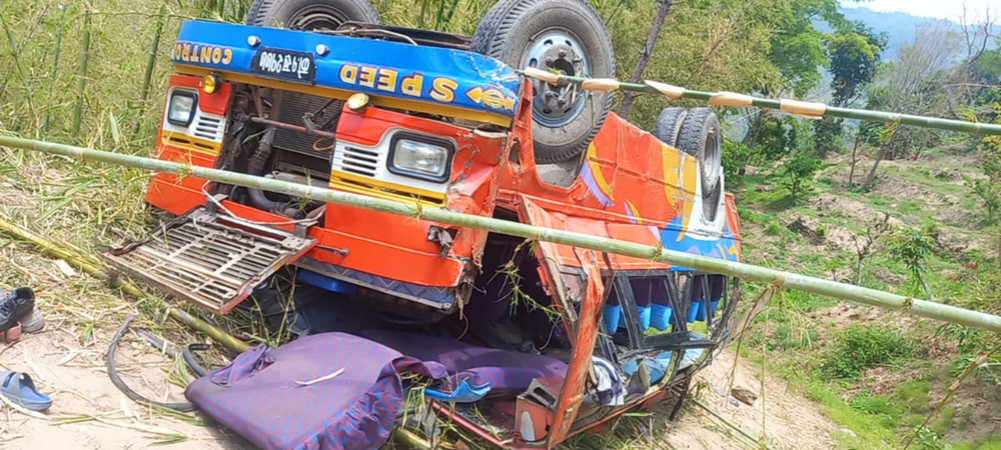 Dhankuta bus accident: Death toll reaches 3
