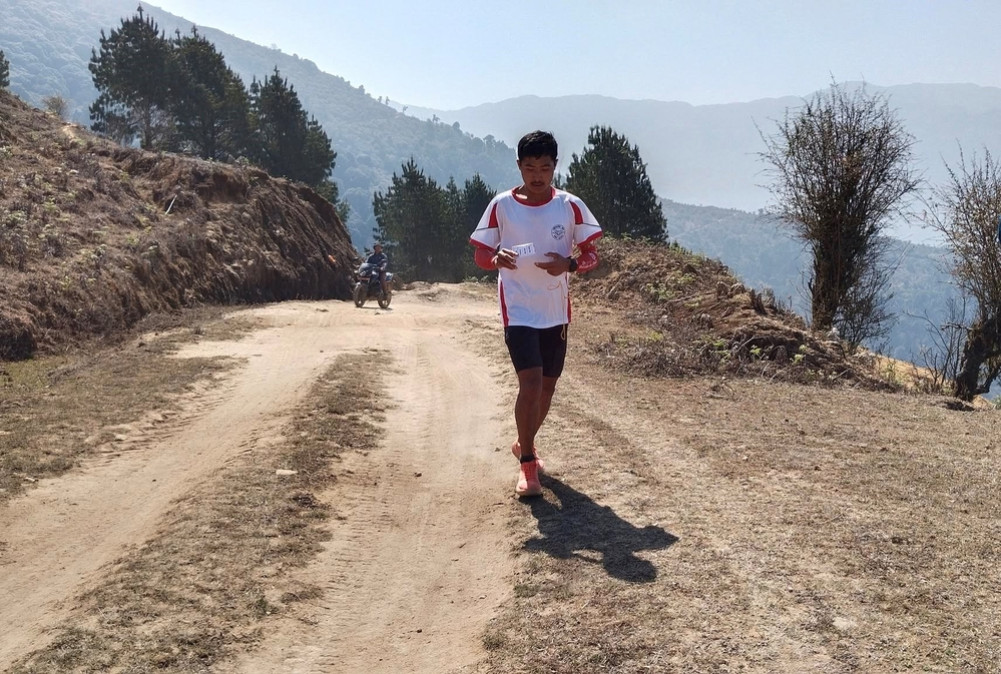Ramesh of Taplejung first in 44 km race competition