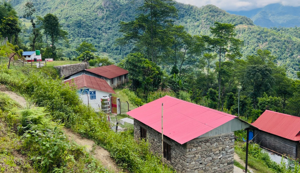 A house in Dhupu, Ekdhara
