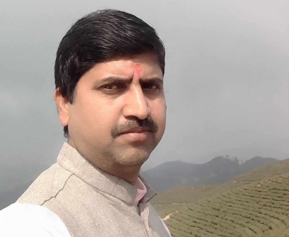 Jha, headmaster of Kalika Mavi Raksirang, died in a motorcycle accident