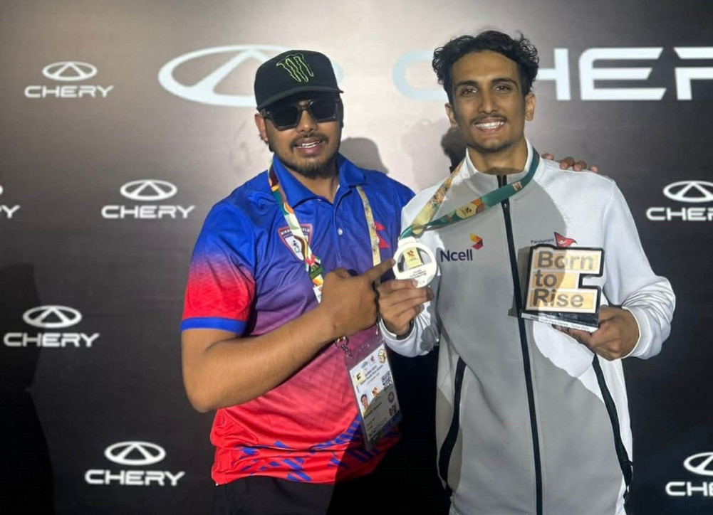 Asian Youth Para Games: Sankhat wins silver medal