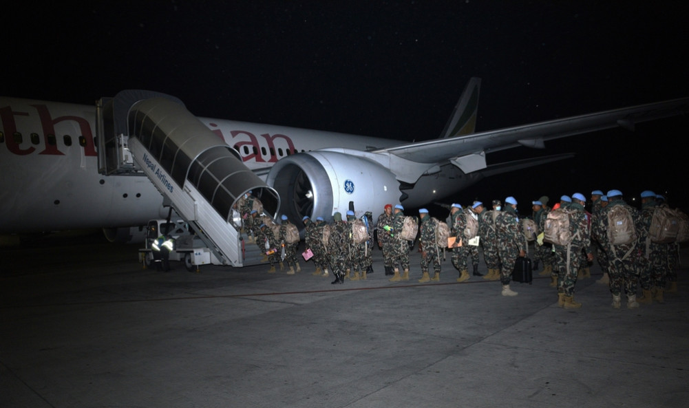 Peacekeepers leave South Sudan