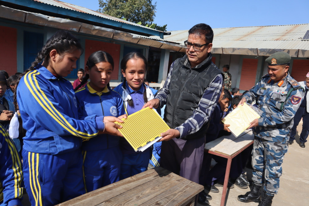 Braille Educational Materials for Visually Impaired Students