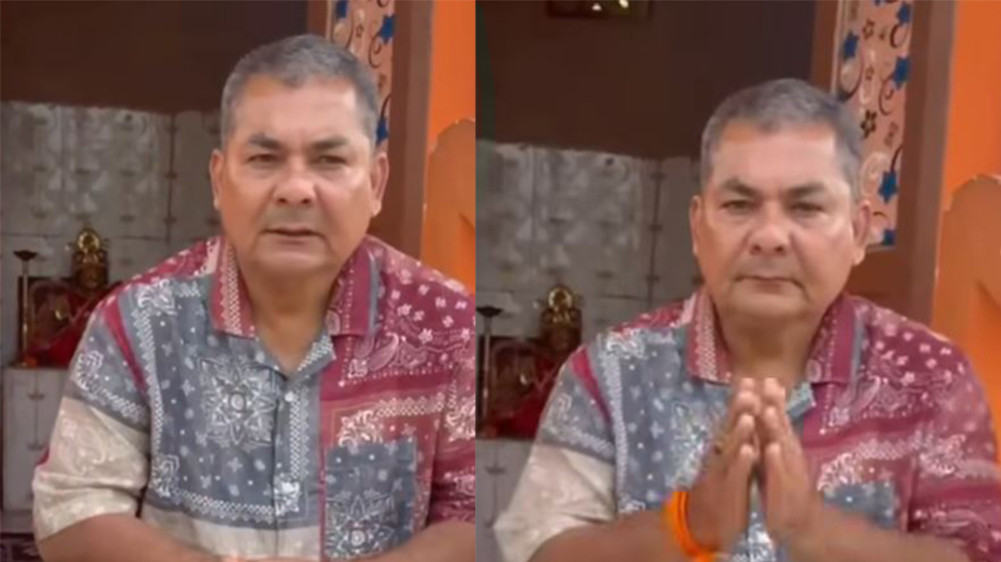Durga Prasain said: I have not run away, I am staying in a temple in Kathmandu