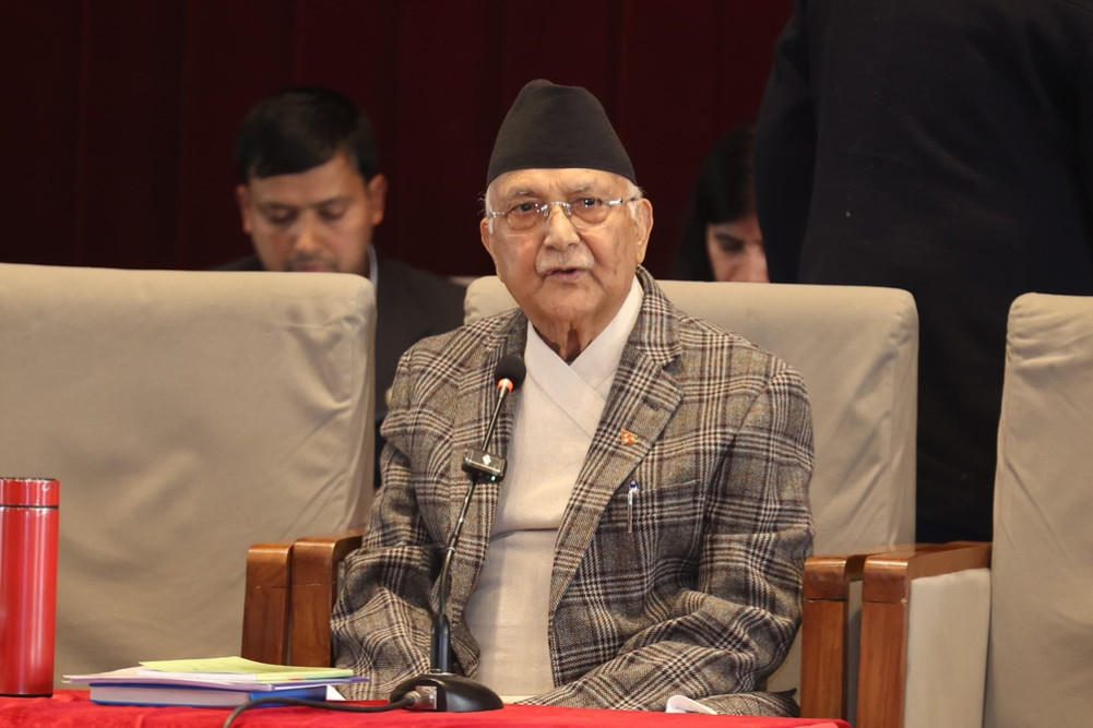 Strengthening relations with India and China without suspicion will be taken: Prime Minister Oli