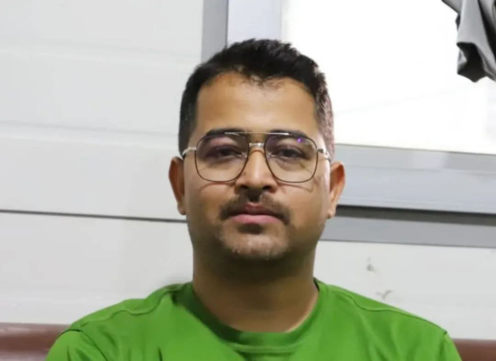 Khadka as the President of Nepal Forest Technical Association