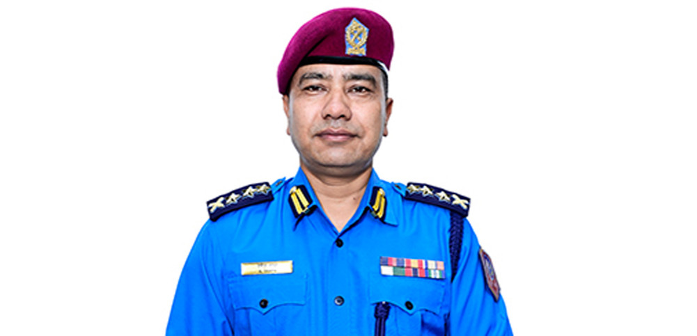 Central Police Spokesperson Senior Superintendent of Police Thapa