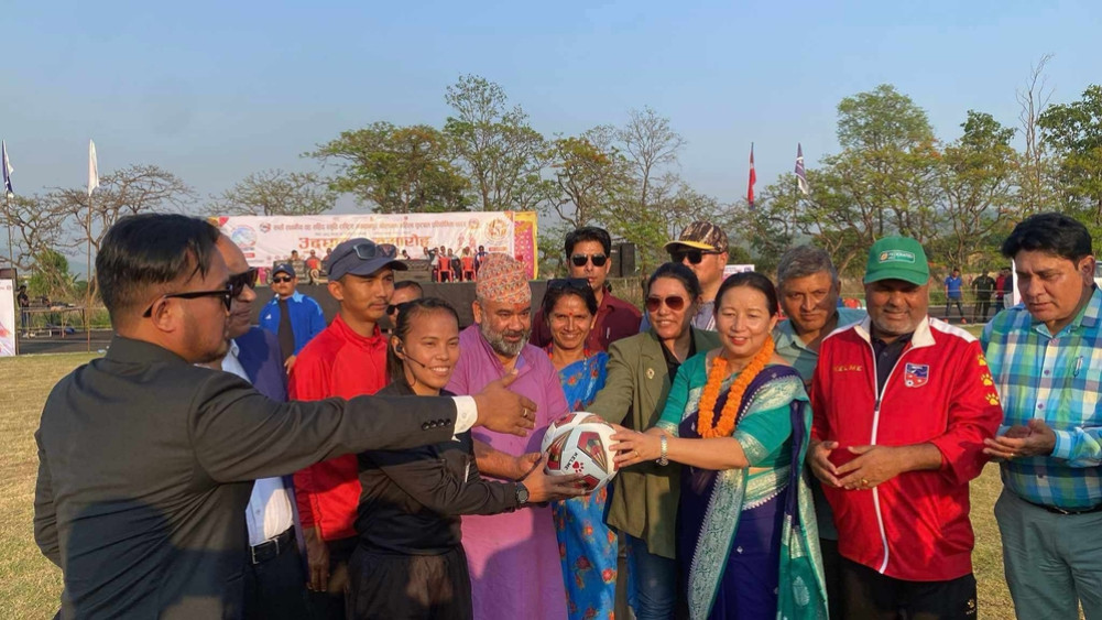 Host Makwanpur defeated in women's football