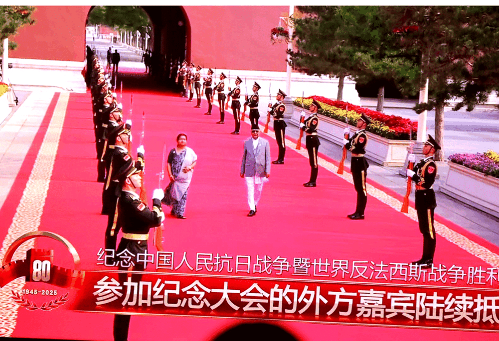 Nepal is a natural participant of the ”Victory Day” parade