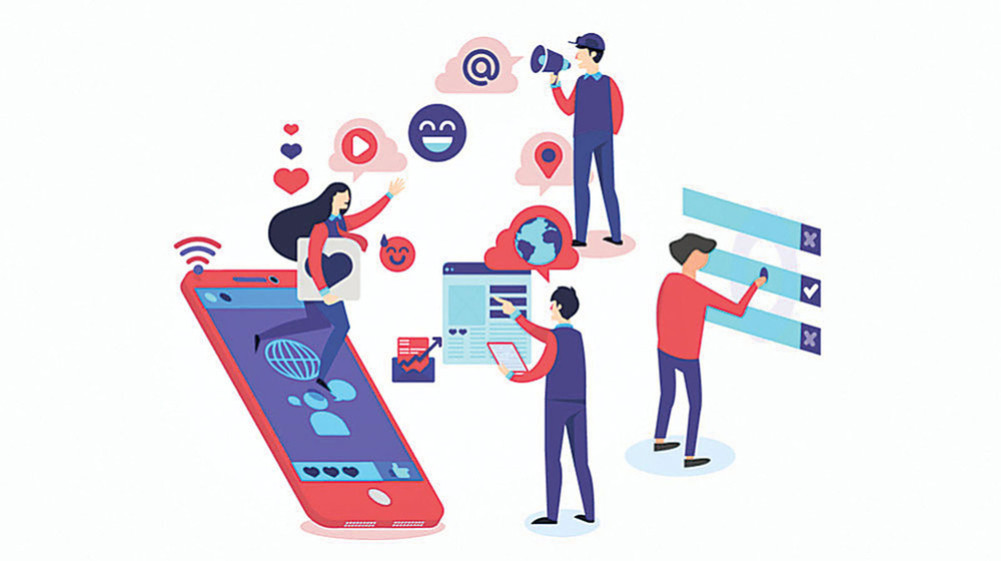 A society entangled in social media