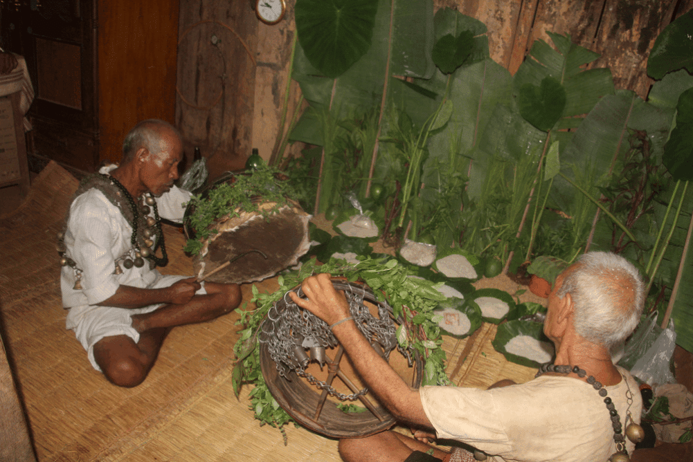 Chonam Festival of Chepang in the rhythm of Dhangro and chanting