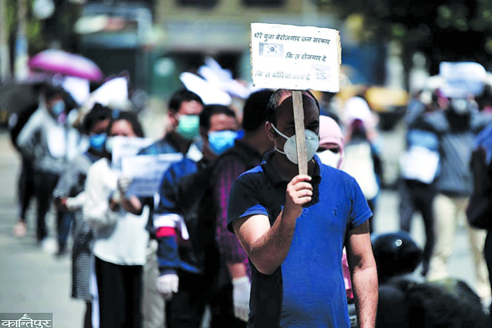 Political upheaval caused by youth unemployment and desperation