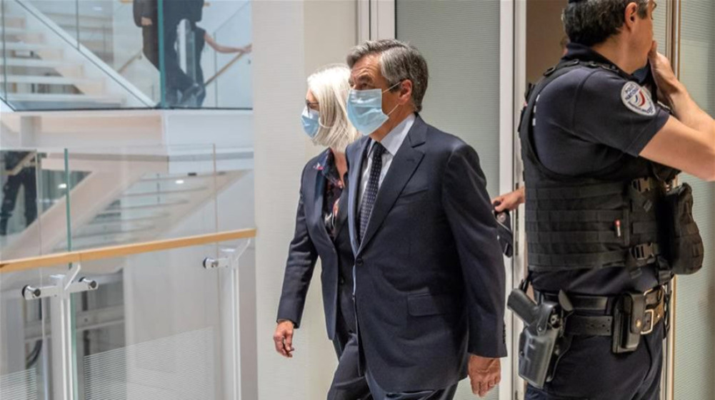 Former French Prime Minister Fillon sentenced to prison in his wife's fake job case