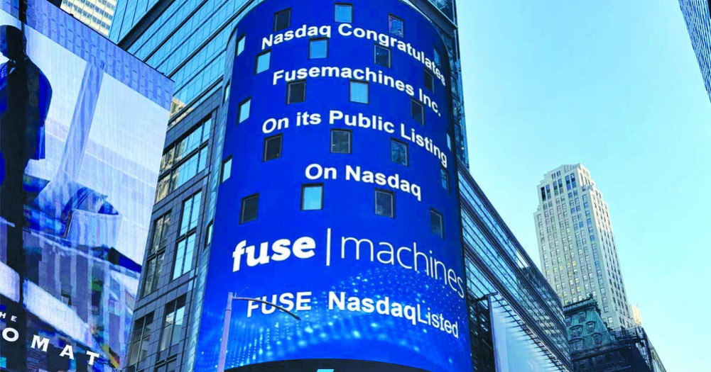 Fusemachines listed on Nasdaq in the US