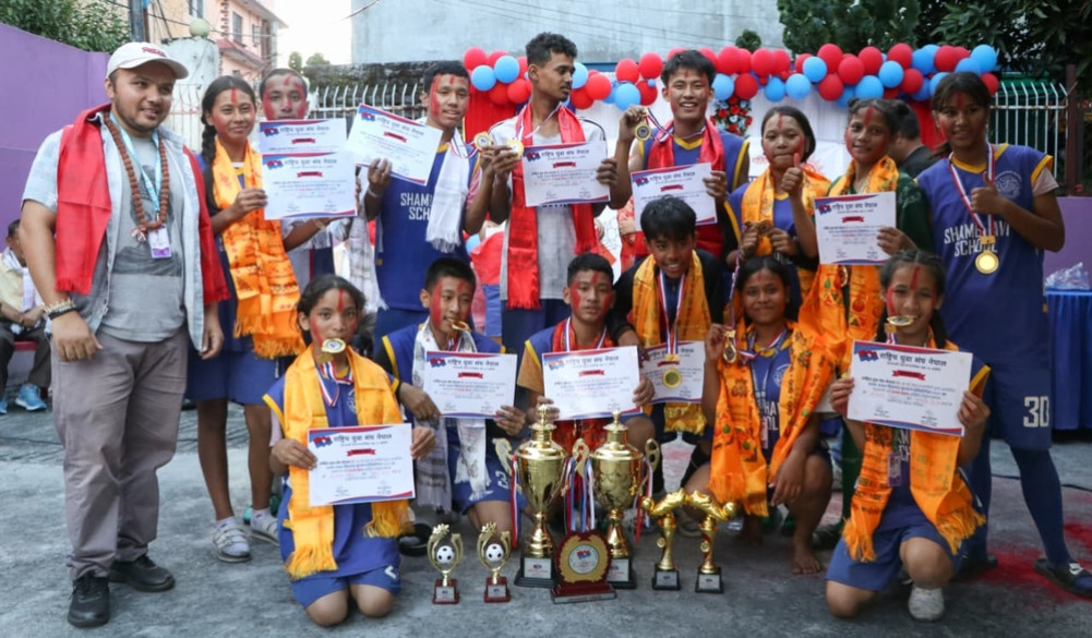 Double title for Sambhavi School