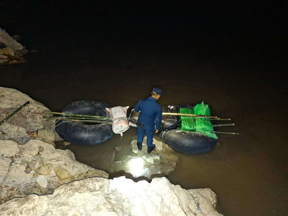 120 kg of ganja recovered from Saptakoshi shore