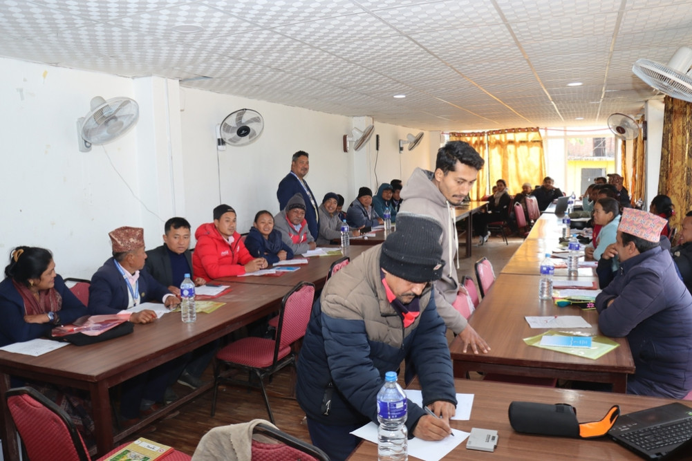 The decision of the village assembly to keep the center Vantar of Gandaki