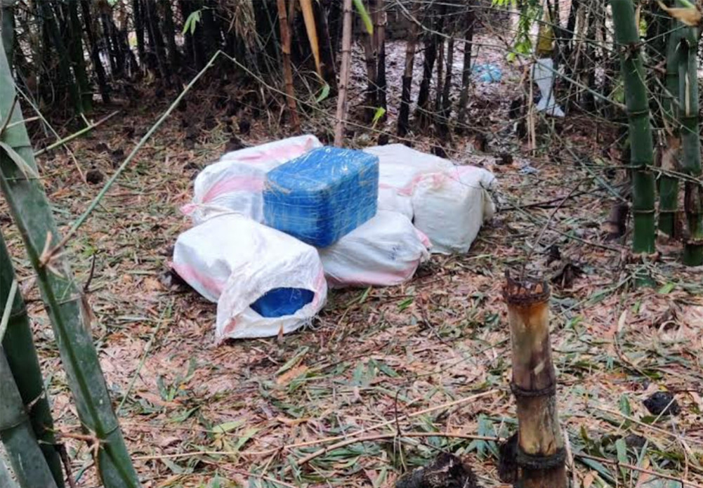 Nearly four quintals of ganja recovered from Rajgarh in Saptari