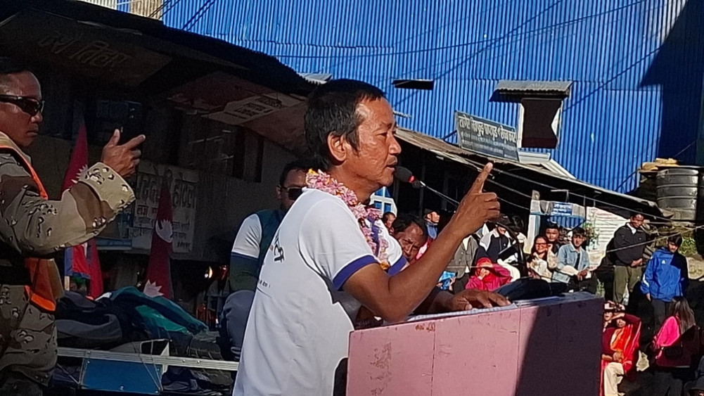 Hark Sampang, who reached Taplejung, said - I have launched a party to be the Prime Minister.