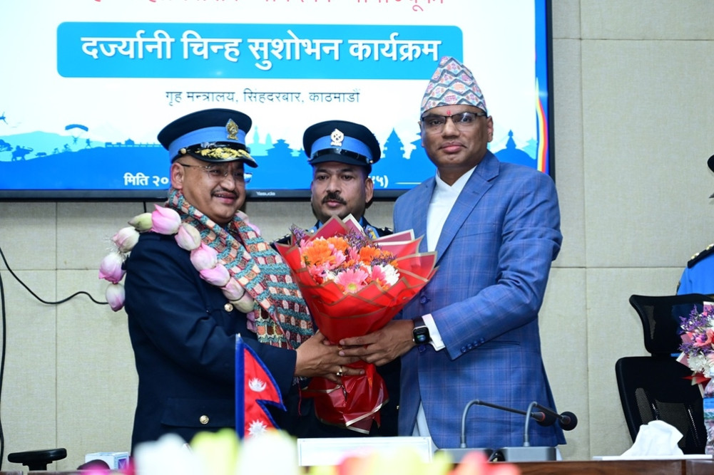 Reinstatement by the Inspector General of Police, said: Peace and security of the country is the first priority