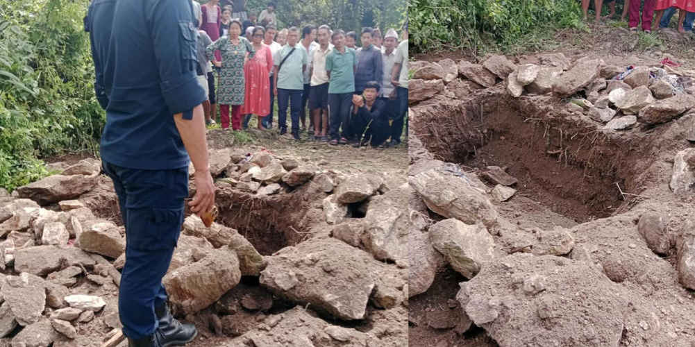 Fear in Rong after graves are dug up on the night of a person's burial